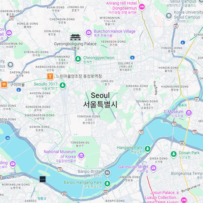 Google Map / Naver Map / Kakao Map